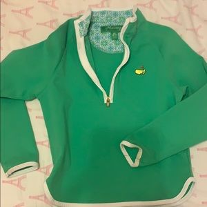 Girls size XS (5-7) Masters half zip